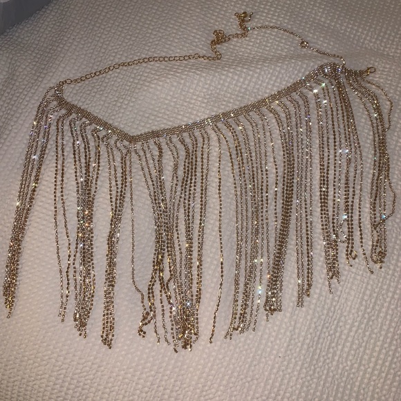 Barcode crystal tassel skirt - one size - never worn - Picture 2 of 2